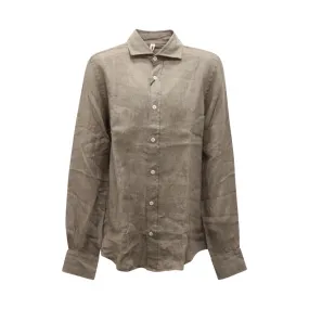 1620AT camicia uomo PORTOFIORI GERANIO man linen shirt