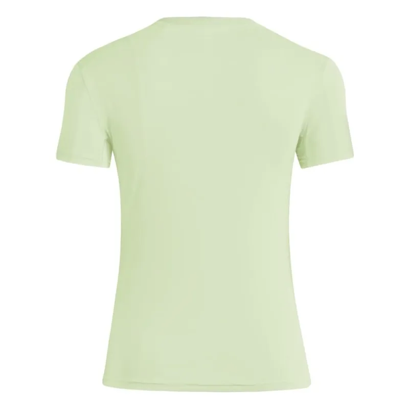 ADIDAS T-Shirt Running Adizero Essential Verde Fluo Uomo