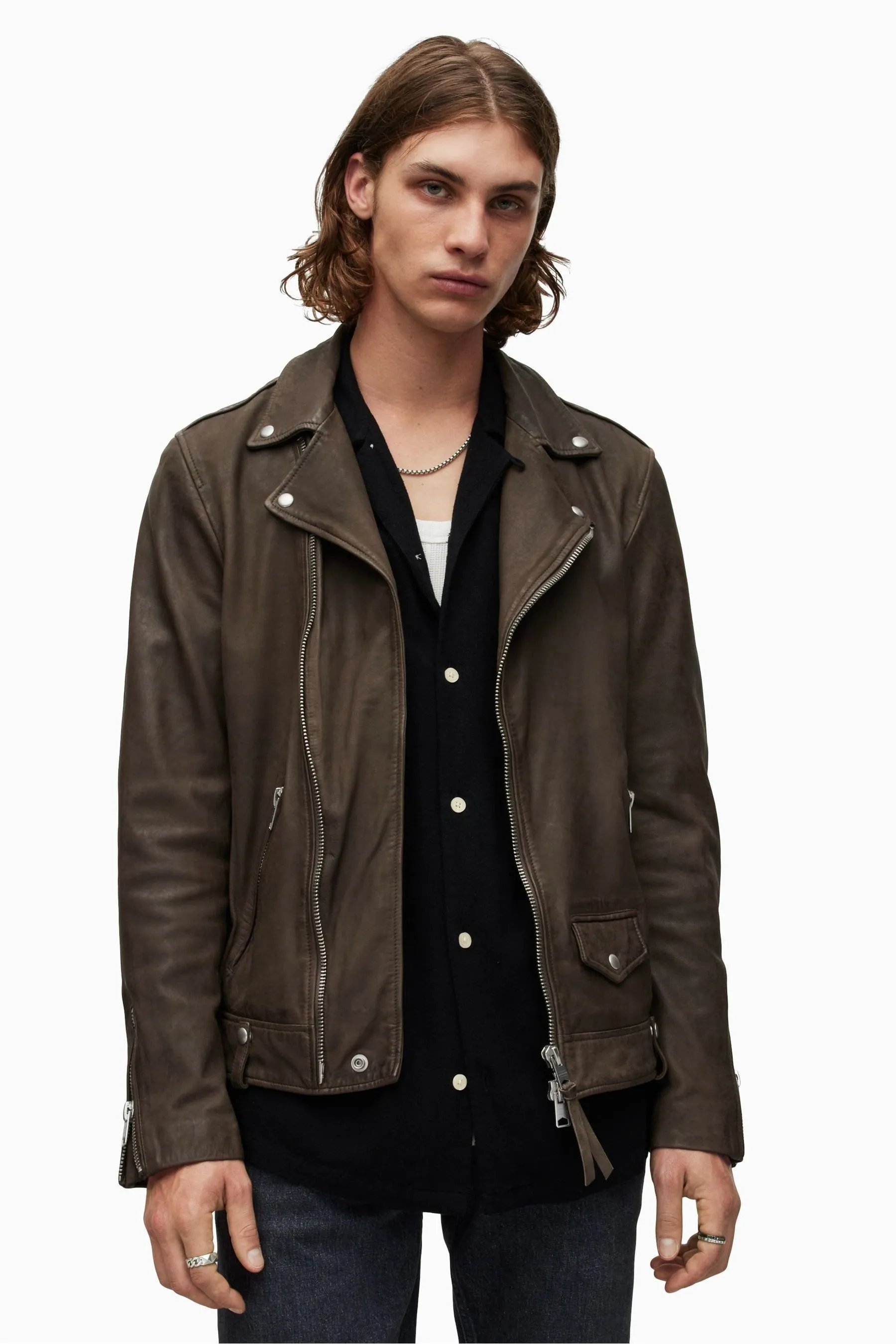 AllSaints - Milo - Giacca biker