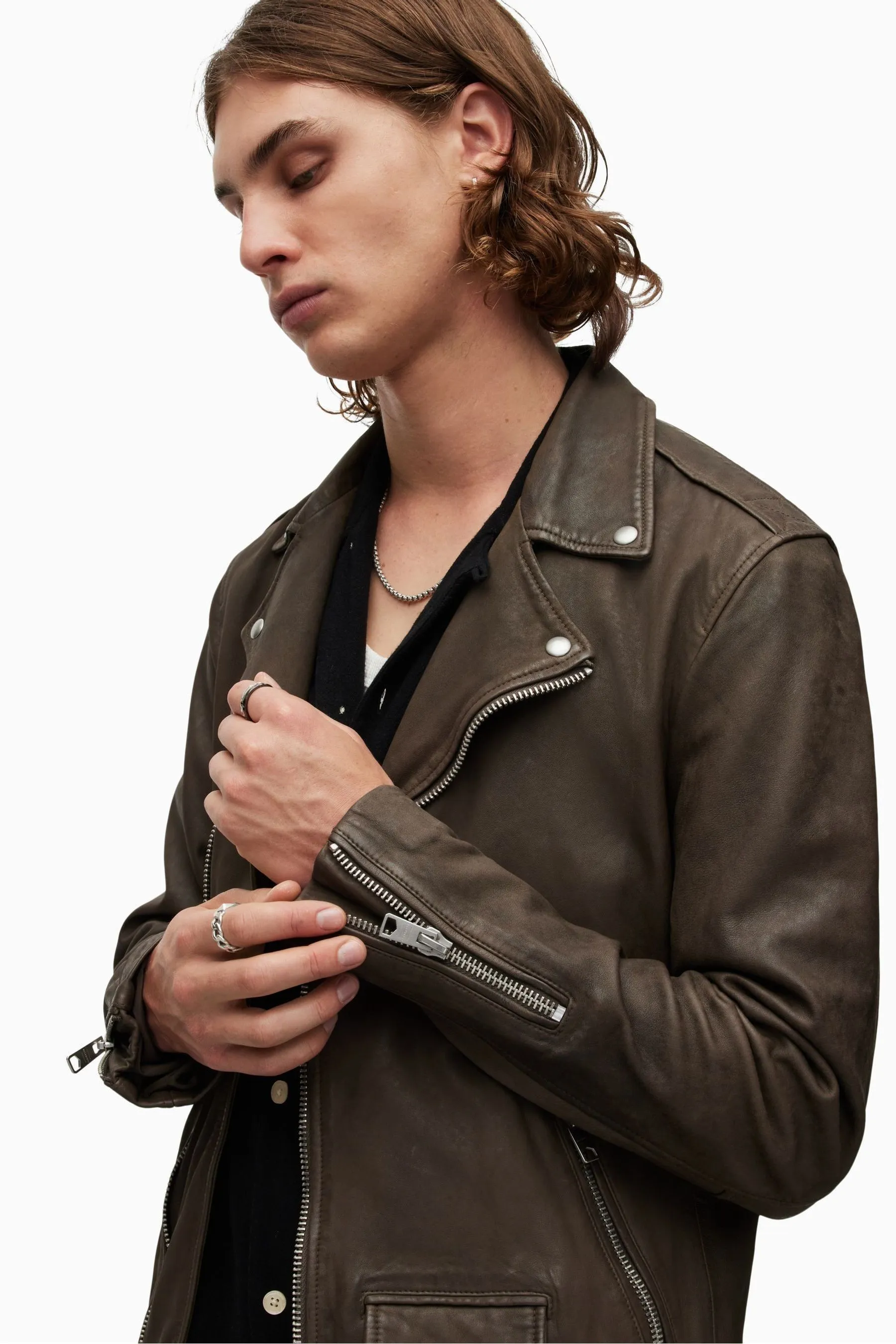 AllSaints - Milo - Giacca biker