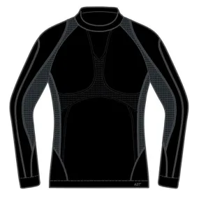 Ast maglia m/l girocollo tecnica donna seamless colore nero