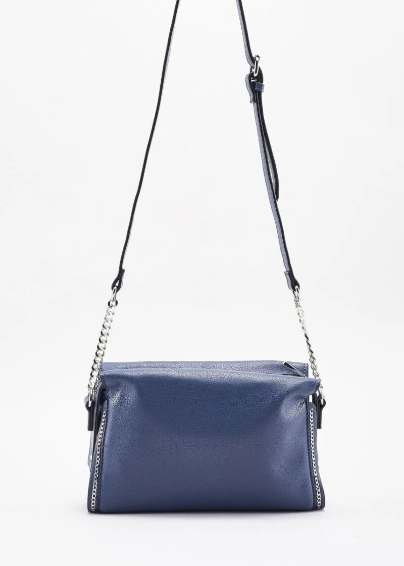 Borsa crossbody con tracolla a catena