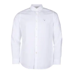 Camicia Uomo Barbour Oxford 3 Tailored Bianco