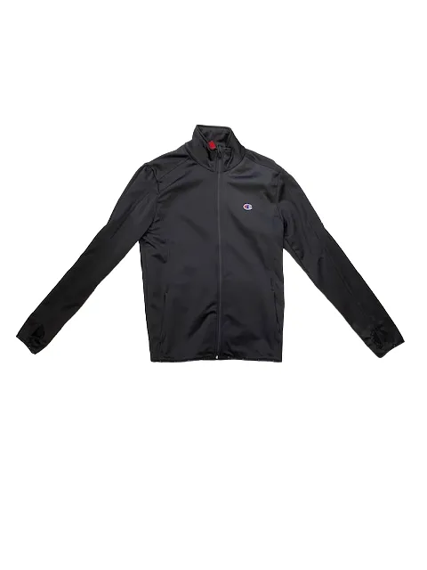 Champion Men's Polyester Jacket with Full Zip 209697 KK001 NBK Black