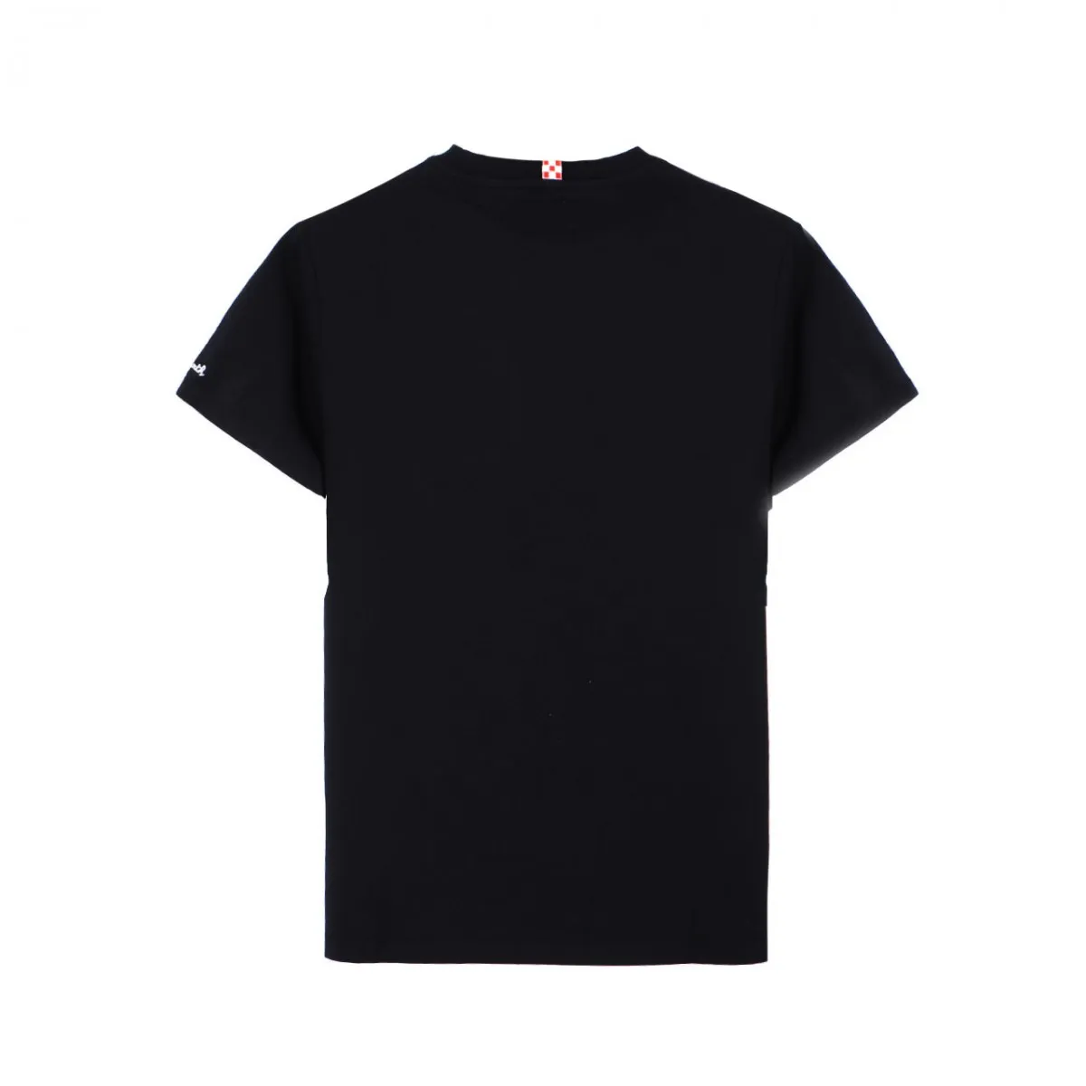 Cotton Classic T-Shirt Ducky Biker, Nero