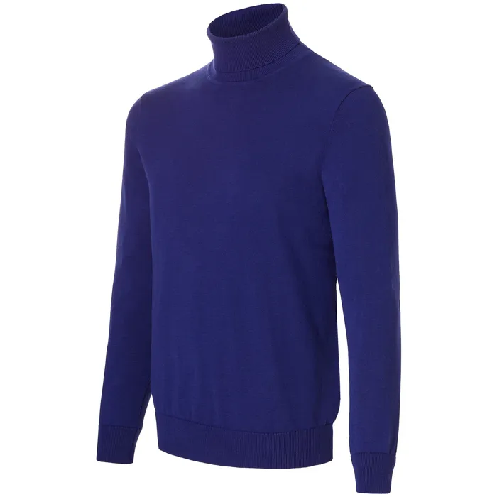 Dolcevita uomo Baileys 100% cotone Blu scuro