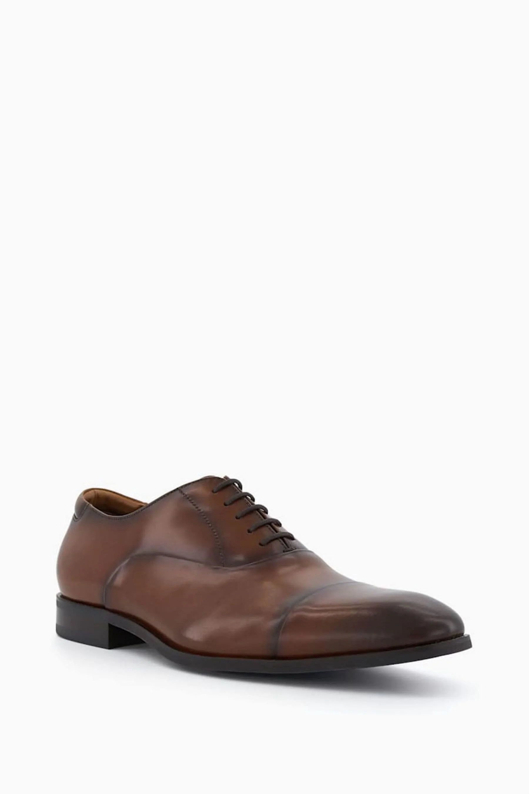 Dune London - Scarpe Pizzo-up con punta Oxford color segreto