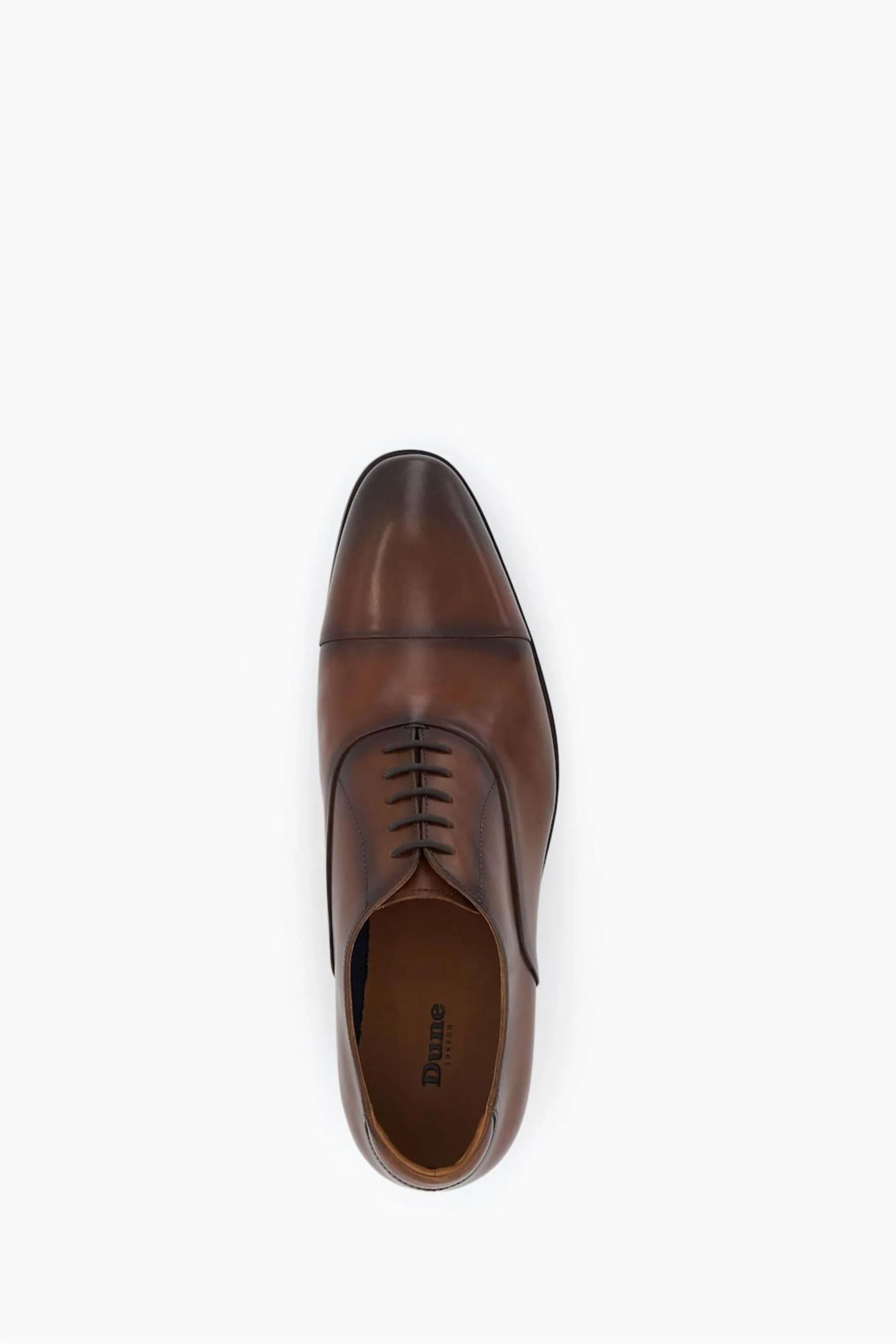 Dune London - Scarpe Pizzo-up con punta Oxford color segreto