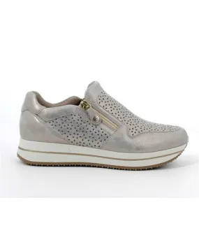 ENVAL SOFT 1764522 sneakers mocassini pelle oro memory