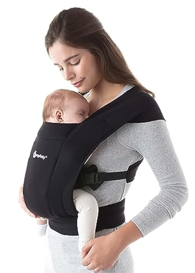 Ergobaby BCEMAOXBLU, Embrace Marsupio Neonati Ergonomico 0 Mesi, Porta Bebe Extra Morbido ed Ultraleggero (Oxford Blue) 19785845