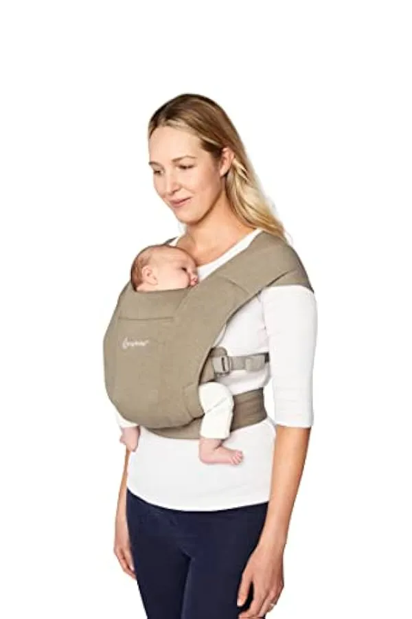 Ergobaby BCEMAOXBLU, Embrace Marsupio Neonati Ergonomico 0 Mesi, Porta Bebe Extra Morbido ed Ultraleggero (Oxford Blue) 19785845