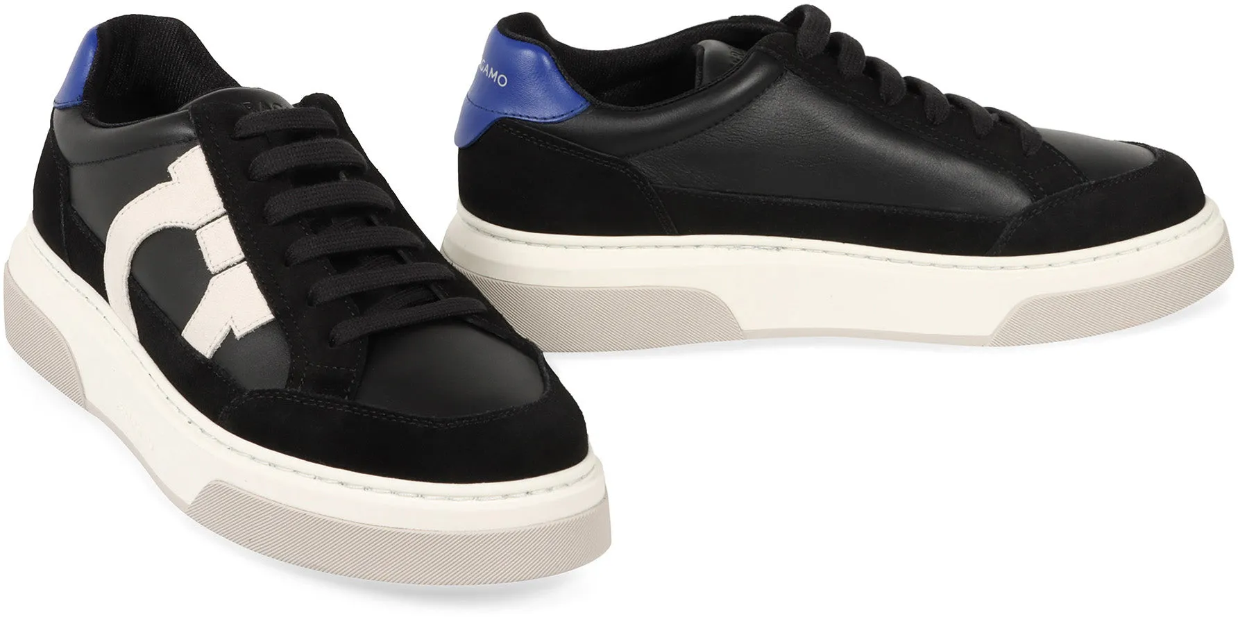 FERRAGAMO Sneakers low-top in pelle