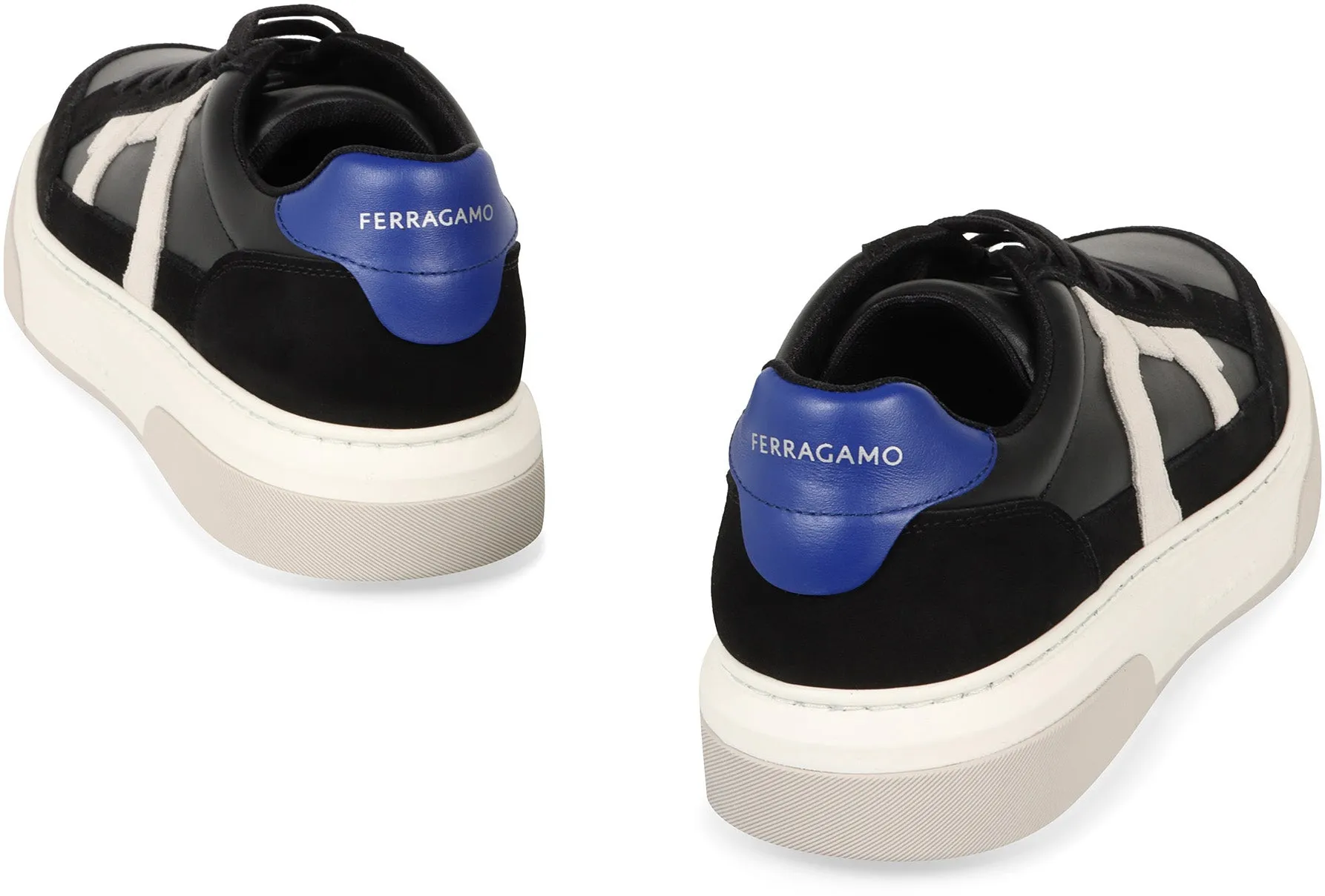 FERRAGAMO Sneakers low-top in pelle