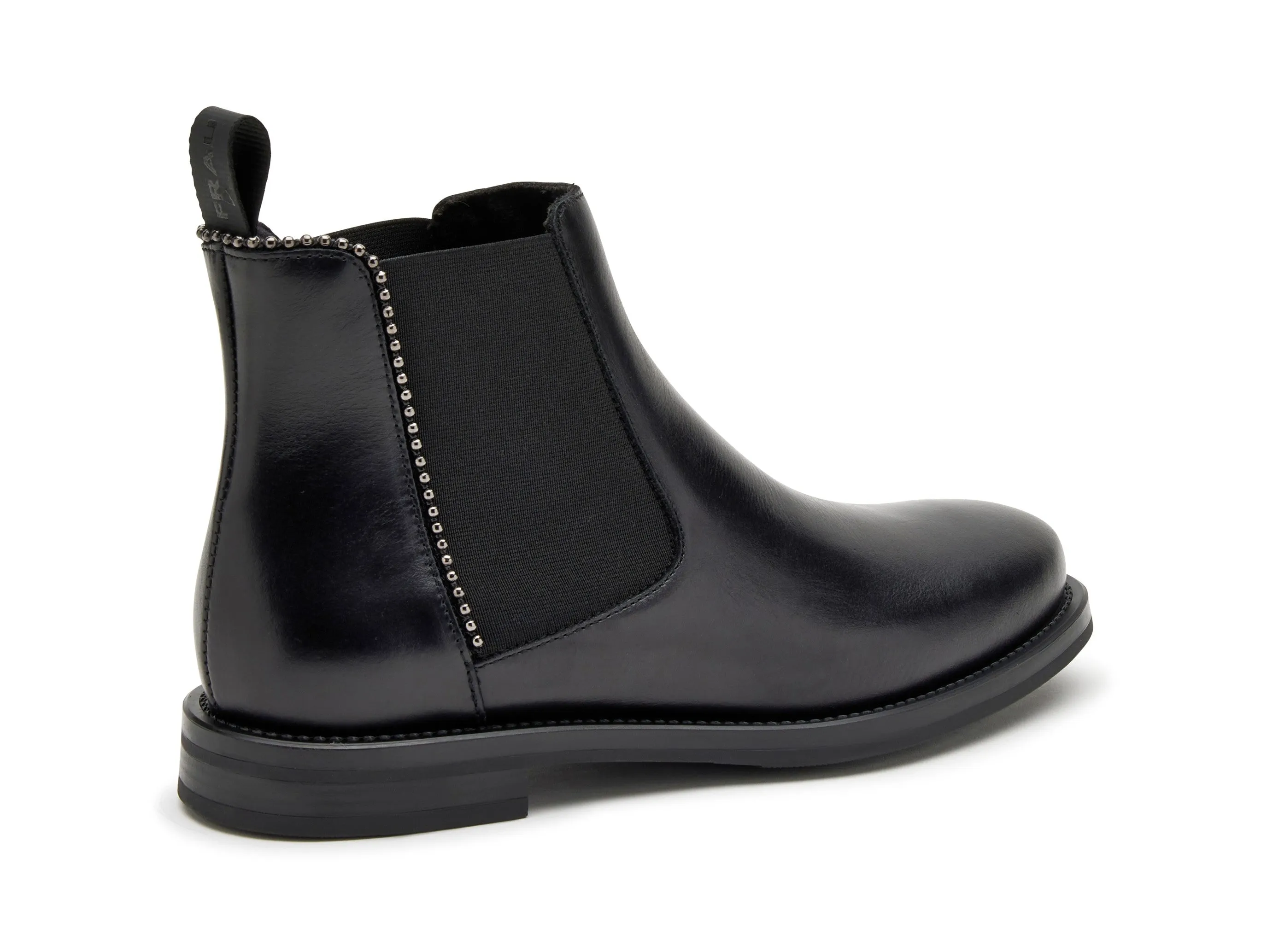 Frau Donna Chelsea Boots profilo Micro Borchie Tomaia Pelle