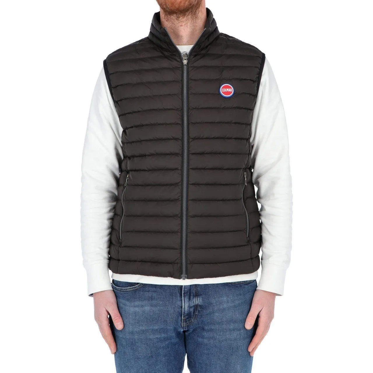 Gilet Colmar Originals Uomo Cappuccio Piuma dOca 99 NERO 99 NERO