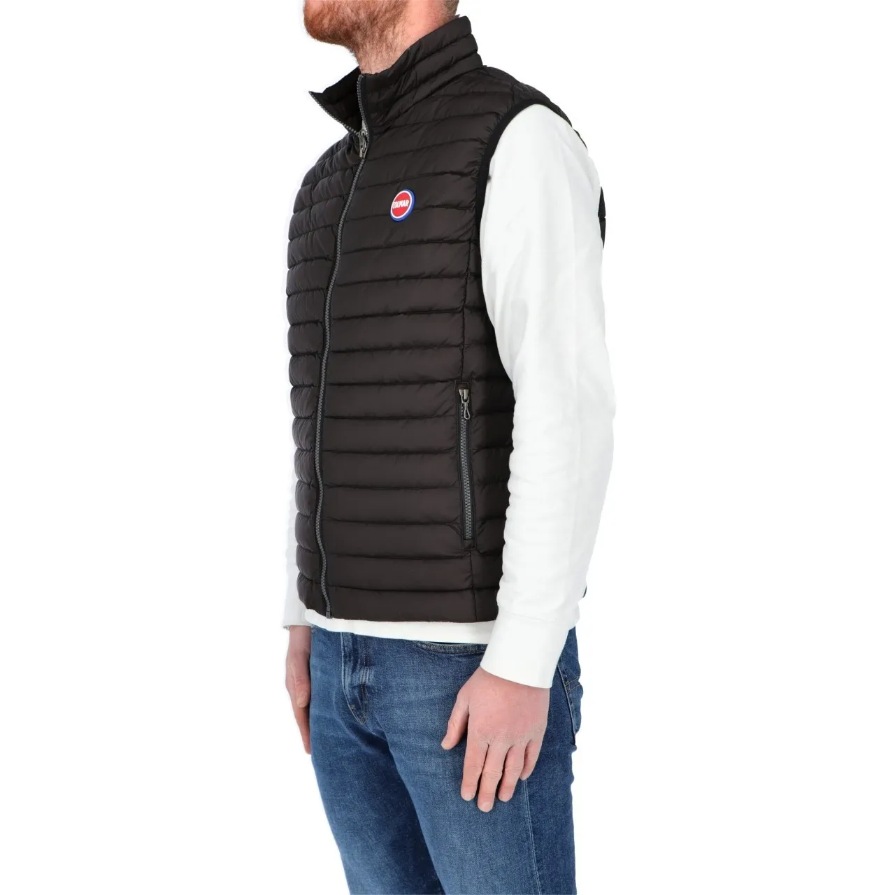 Gilet Colmar Originals Uomo Cappuccio Piuma dOca 99 NERO 99 NERO