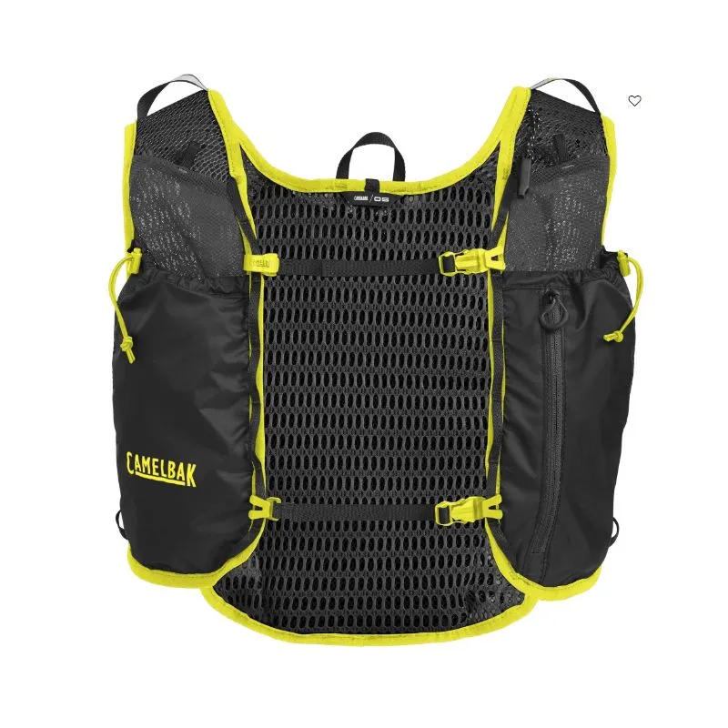 Gilet da trail CamelBak TRAIL RUN VEST 7L (nero/giallo)