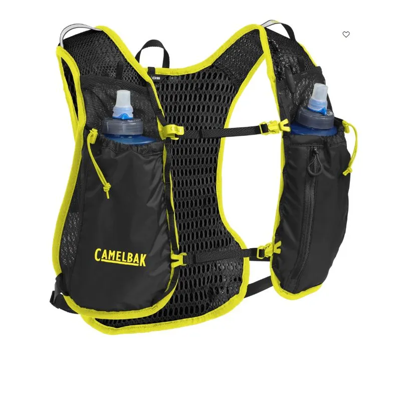 Gilet da trail CamelBak TRAIL RUN VEST 7L (nero/giallo)