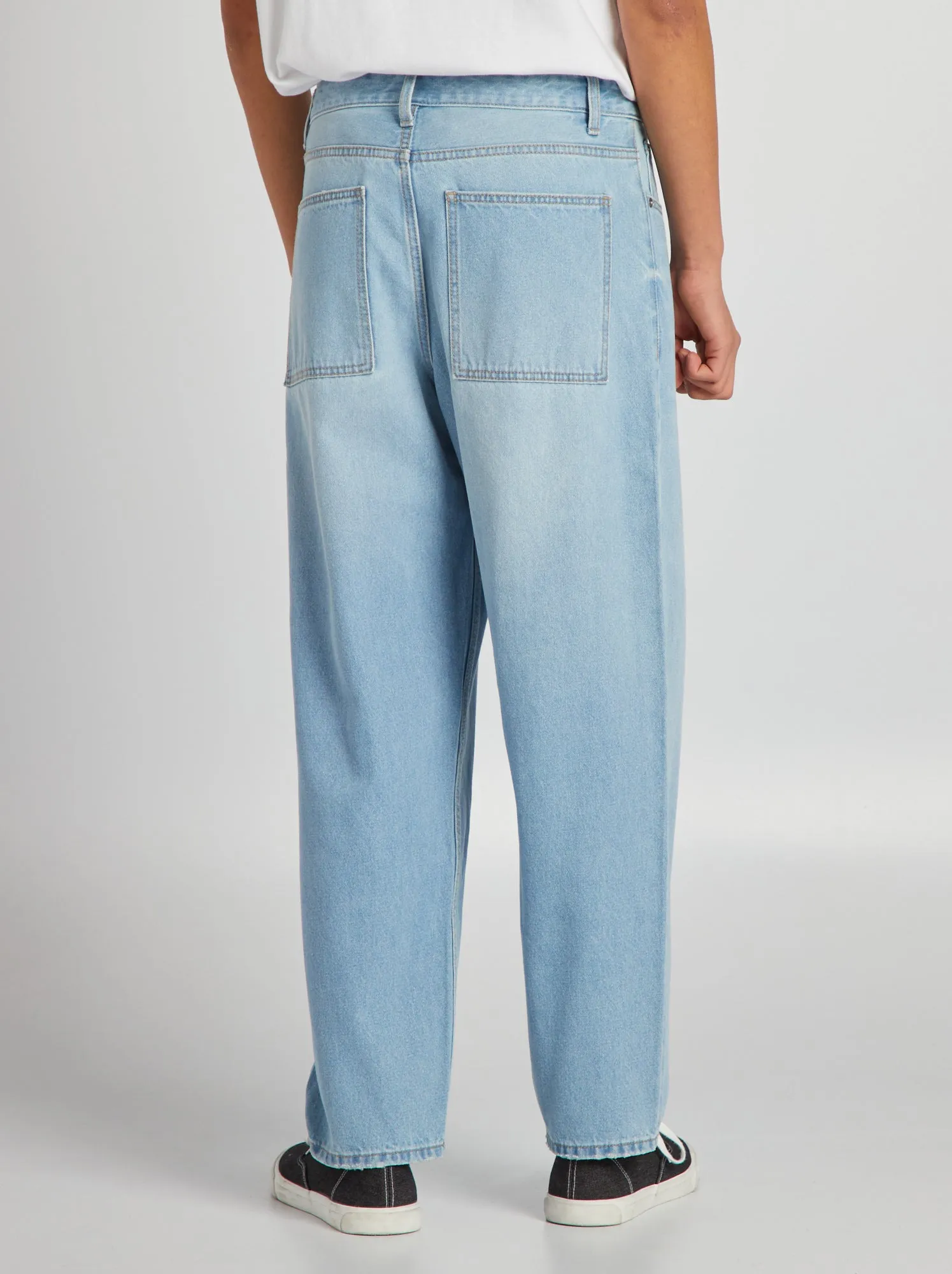 Jeans larghi - BLU