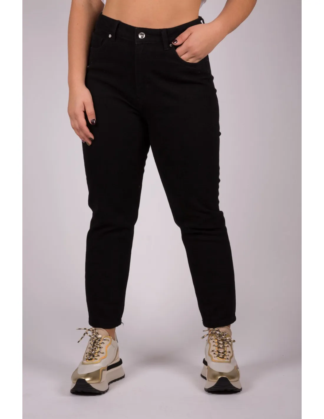 Jeans nero donna Vmbrenda Vero Moda