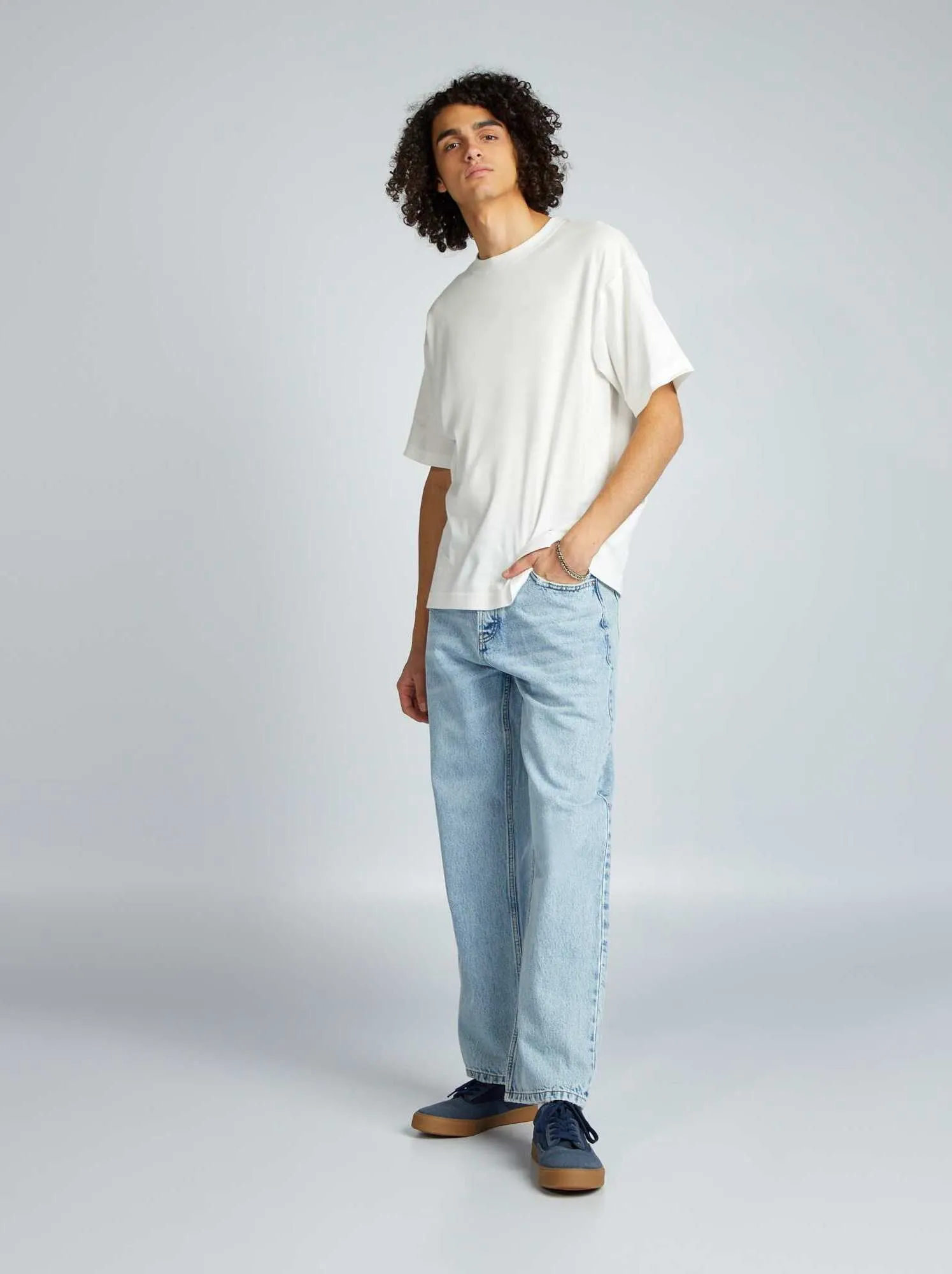 Jeans wide leg - BLU