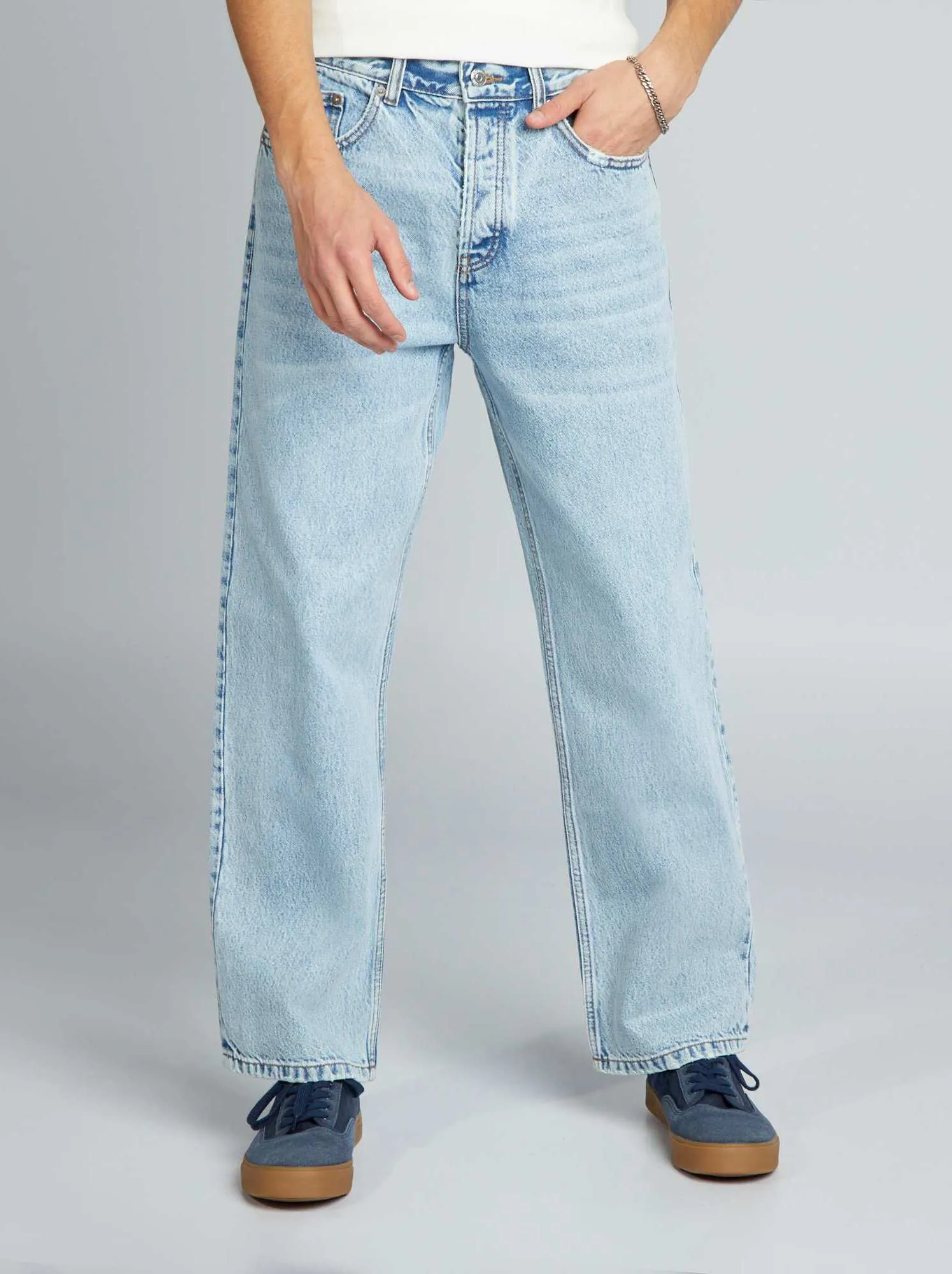 Jeans wide leg - BLU