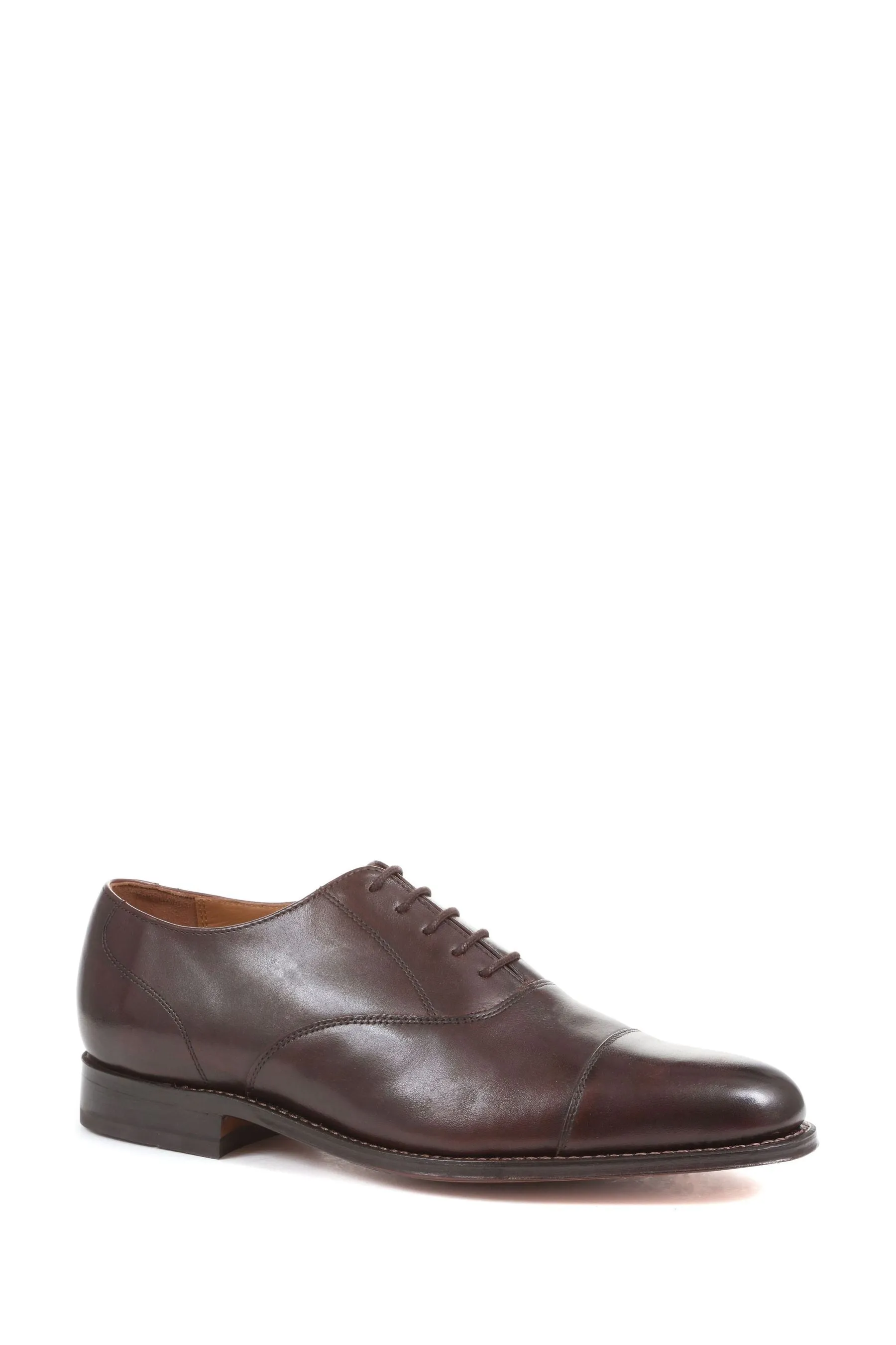 Jones Bootmaker Uomo - Barnet - Goodyear Oxford Scarpe in pelle goffrata