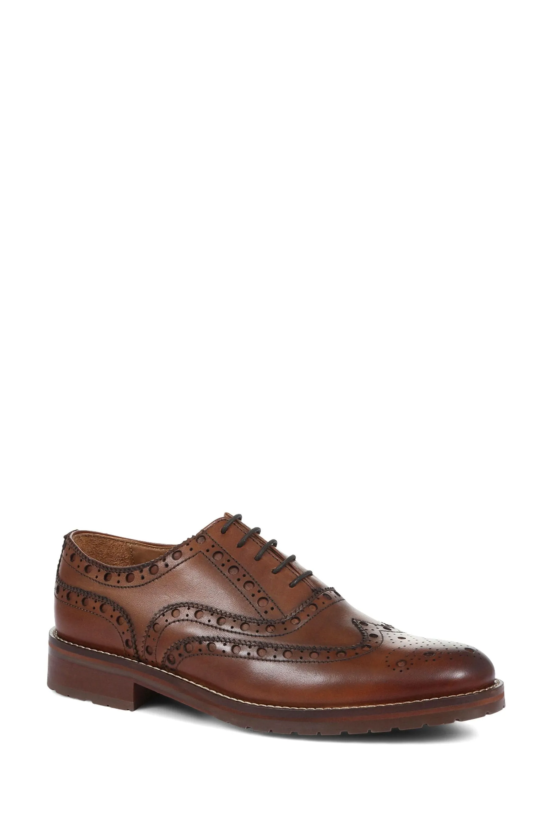 Jones Bootmaker Uomo Marrone - Bertie - Oxford - Scarpe brogue in pelle