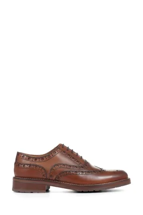 Jones Bootmaker Uomo Marrone - Bertie - Oxford - Scarpe brogue in pelle