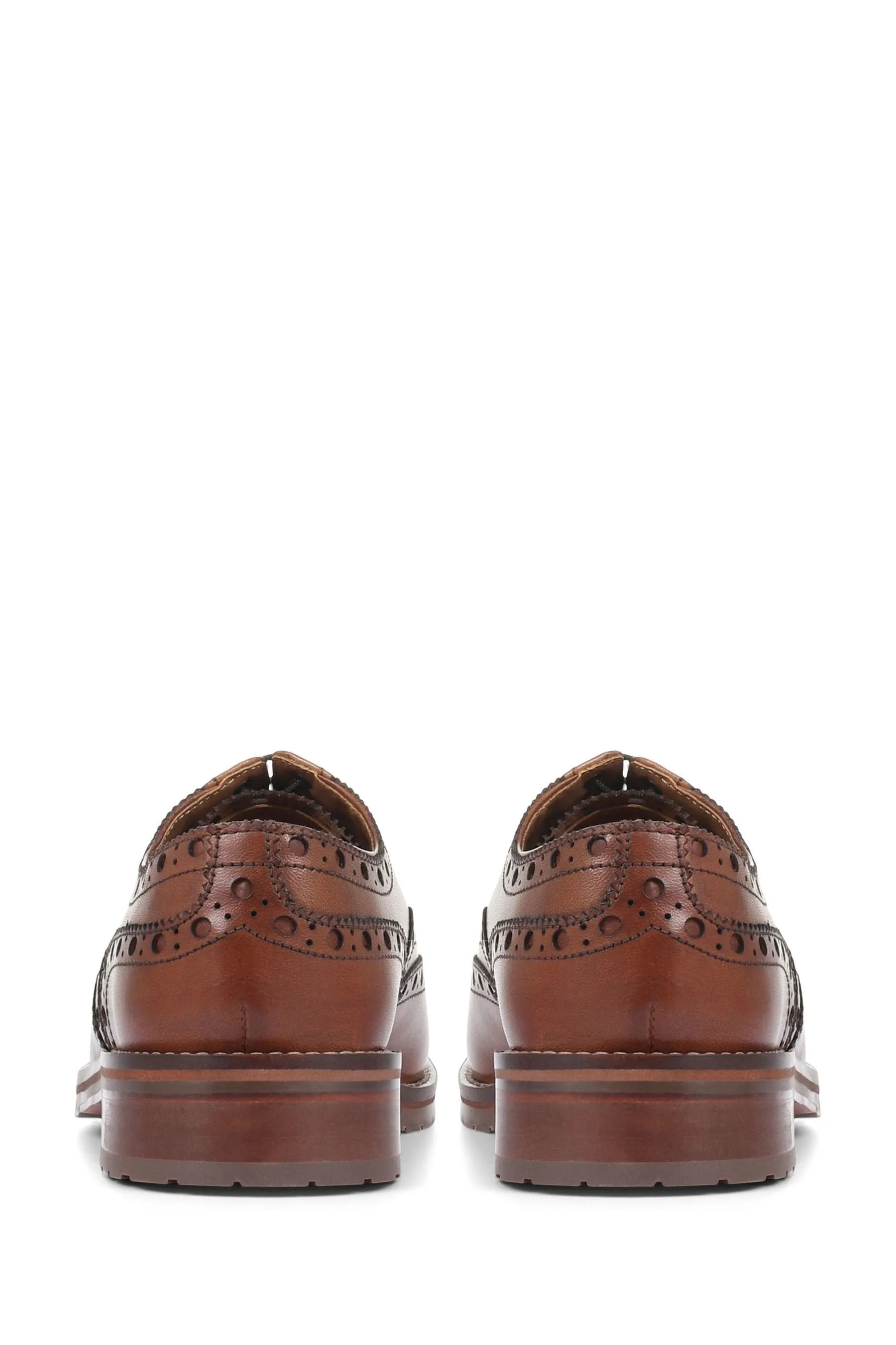 Jones Bootmaker Uomo Marrone - Bertie - Oxford - Scarpe brogue in pelle