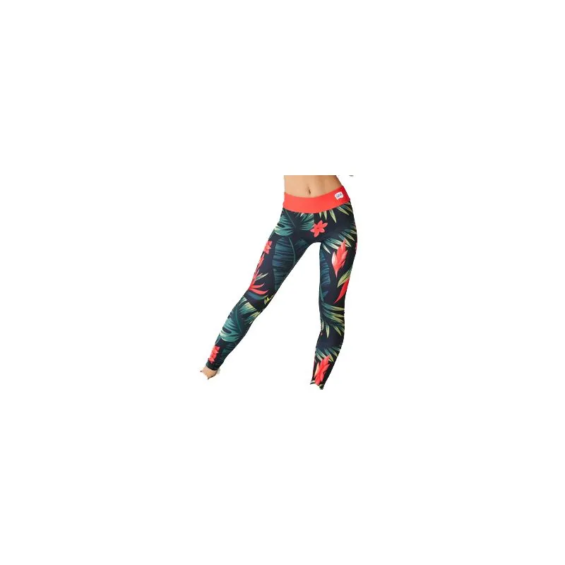 Legging SLAVI (Fiori rossi)