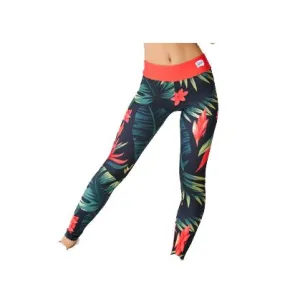 Legging SLAVI (Fiori rossi)