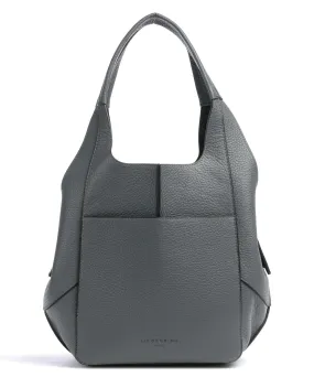  Liebeskind Lilly Heavy Pebble M Borsa hobo pelle granulata grigio scuro  