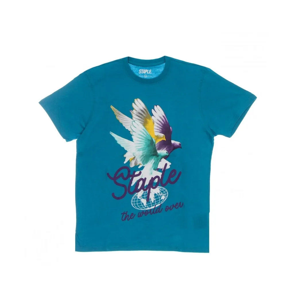 maglietta uomo pelham birds tee TEAL