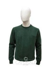 Maglione Malo cashmere  E2064 verde