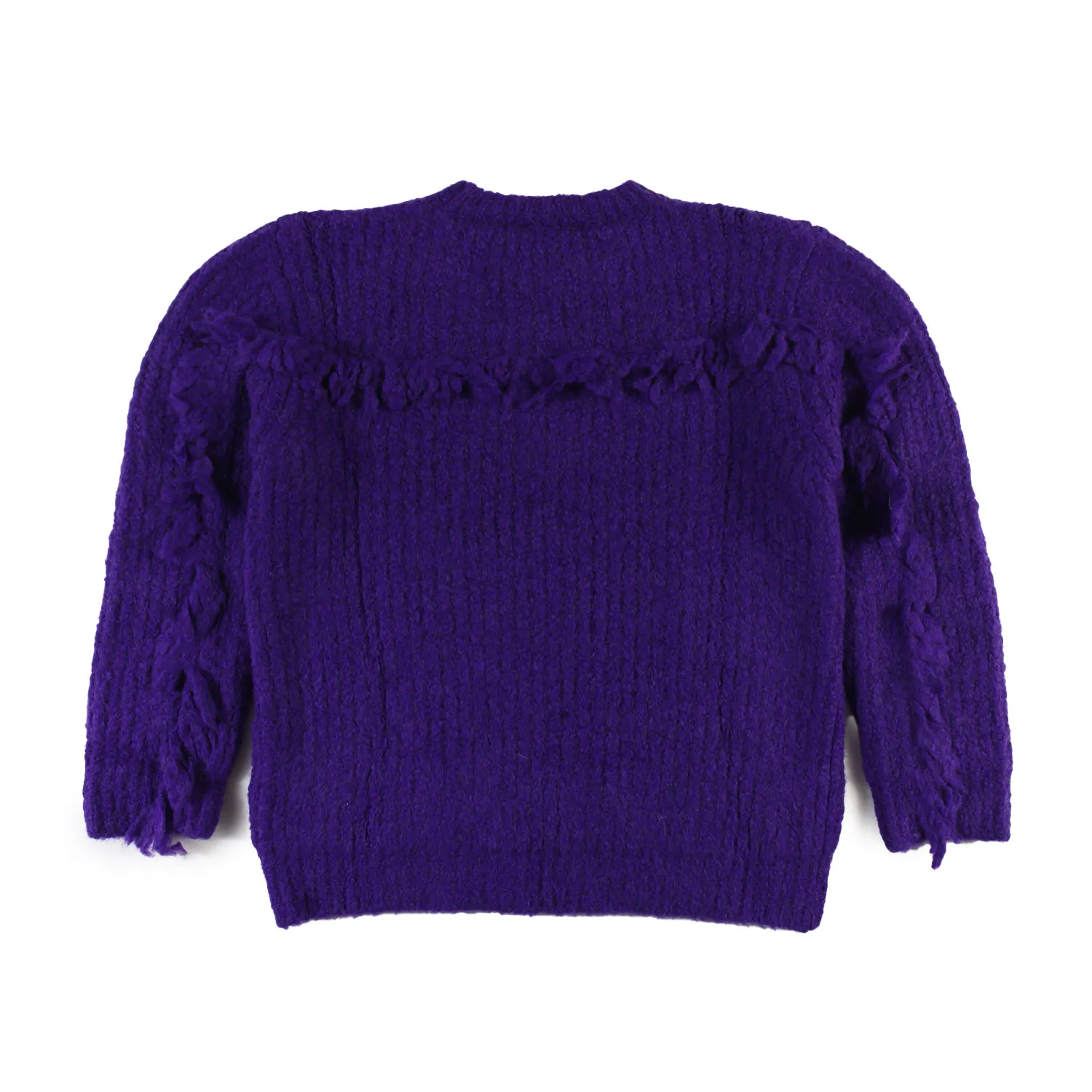 Maglione Violet A Coste Douuod