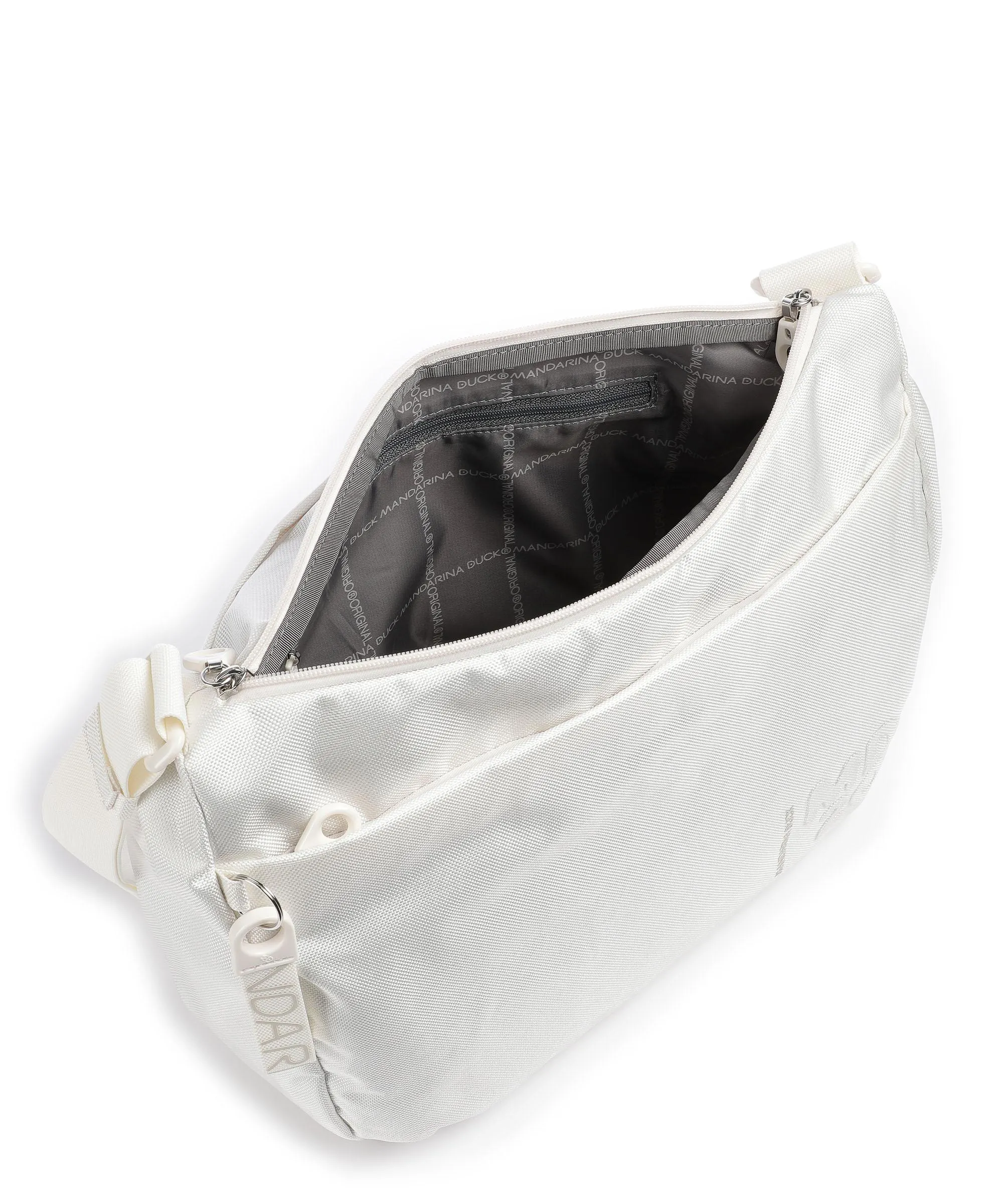  Mandarina Duck MD20 Borsa a spalla poliestere bianco  