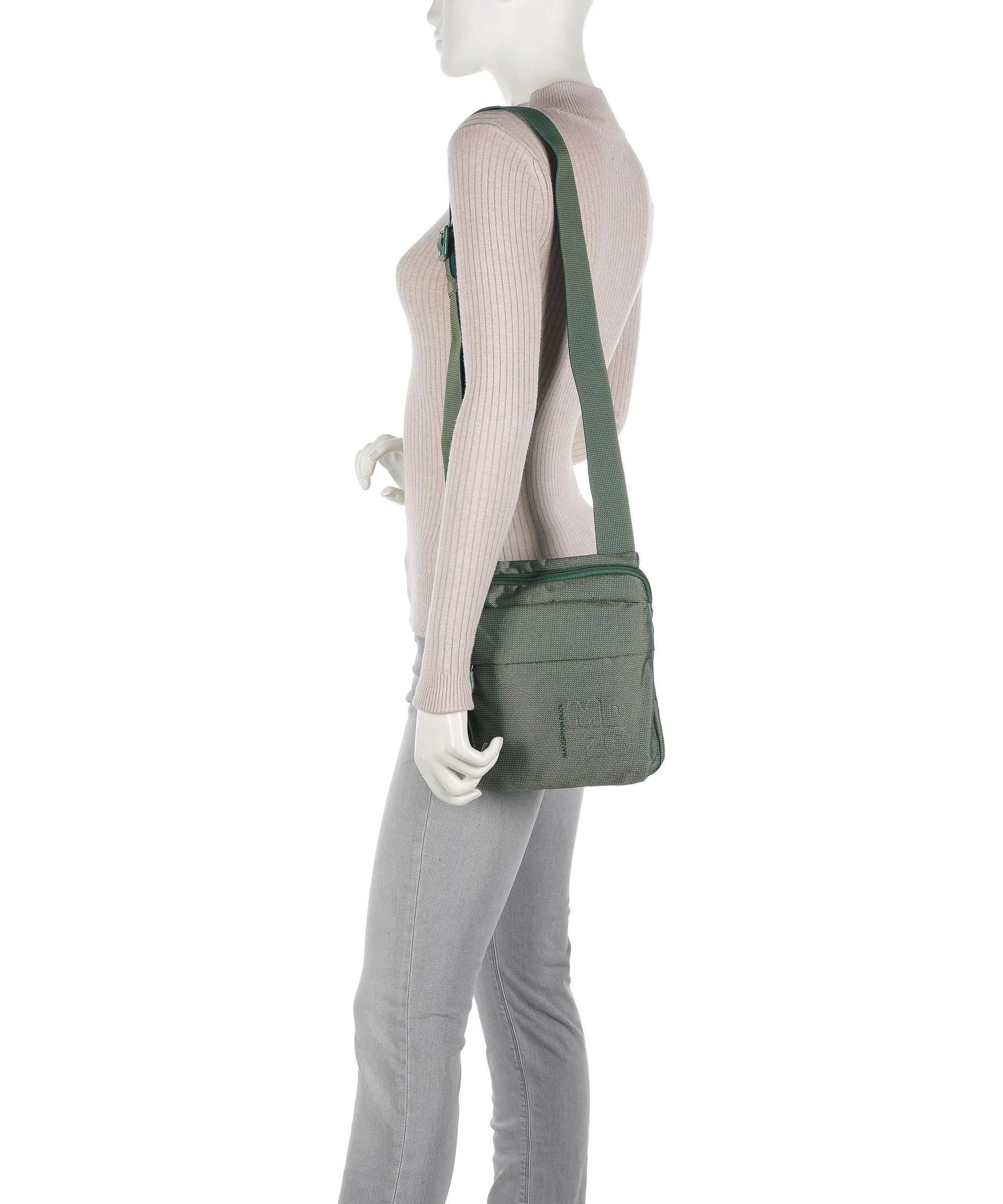  Mandarina Duck MD20 Borsa a tracolla poliestere verde  