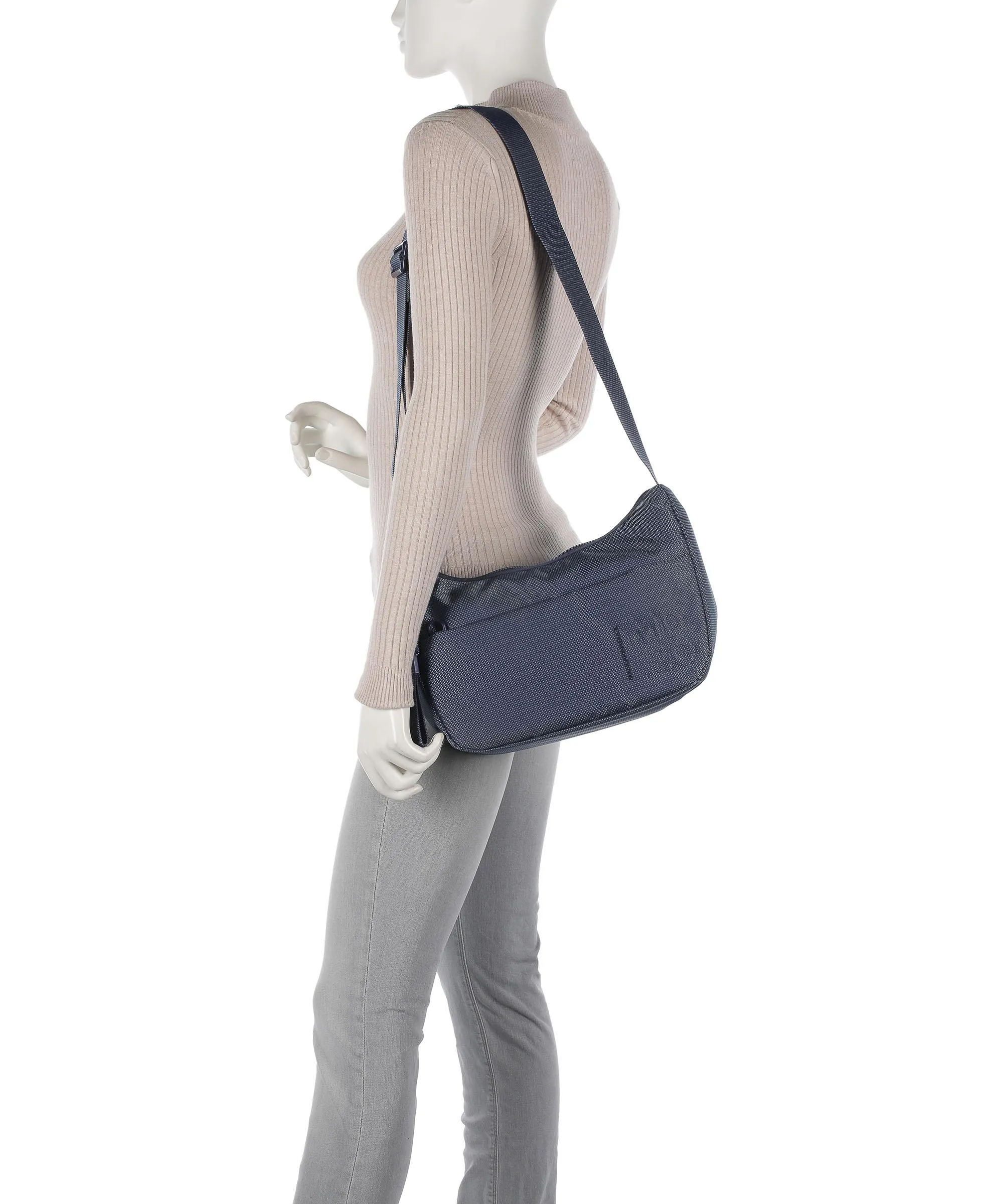  Mandarina Duck MD20 Borsa hobo poliestere blu scuro  