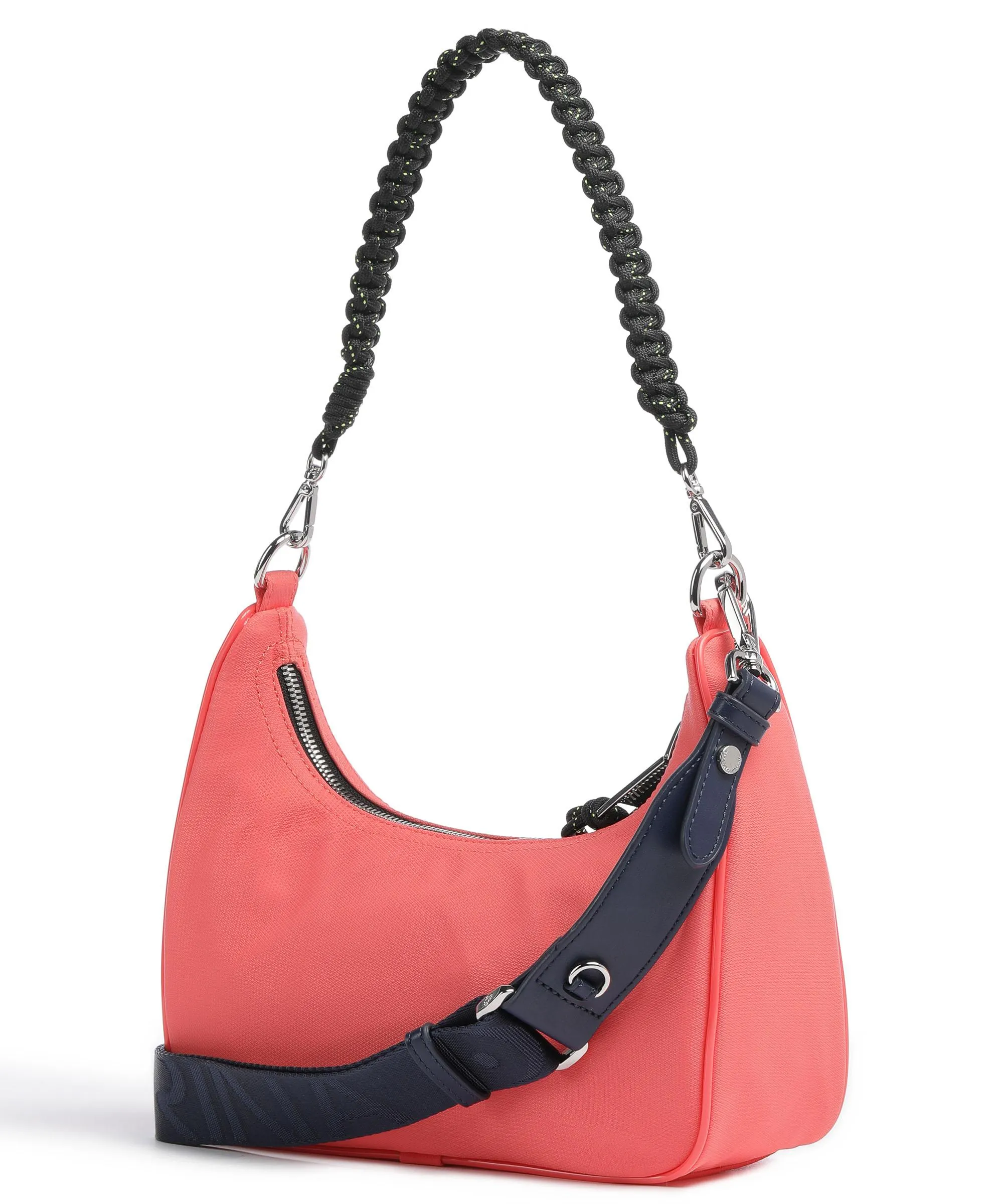  Mandarina Duck Style Borsa a spalla nylon corallo  