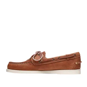 Mocassini Uomo Sebago Docksides Portland Crazy H Marrone