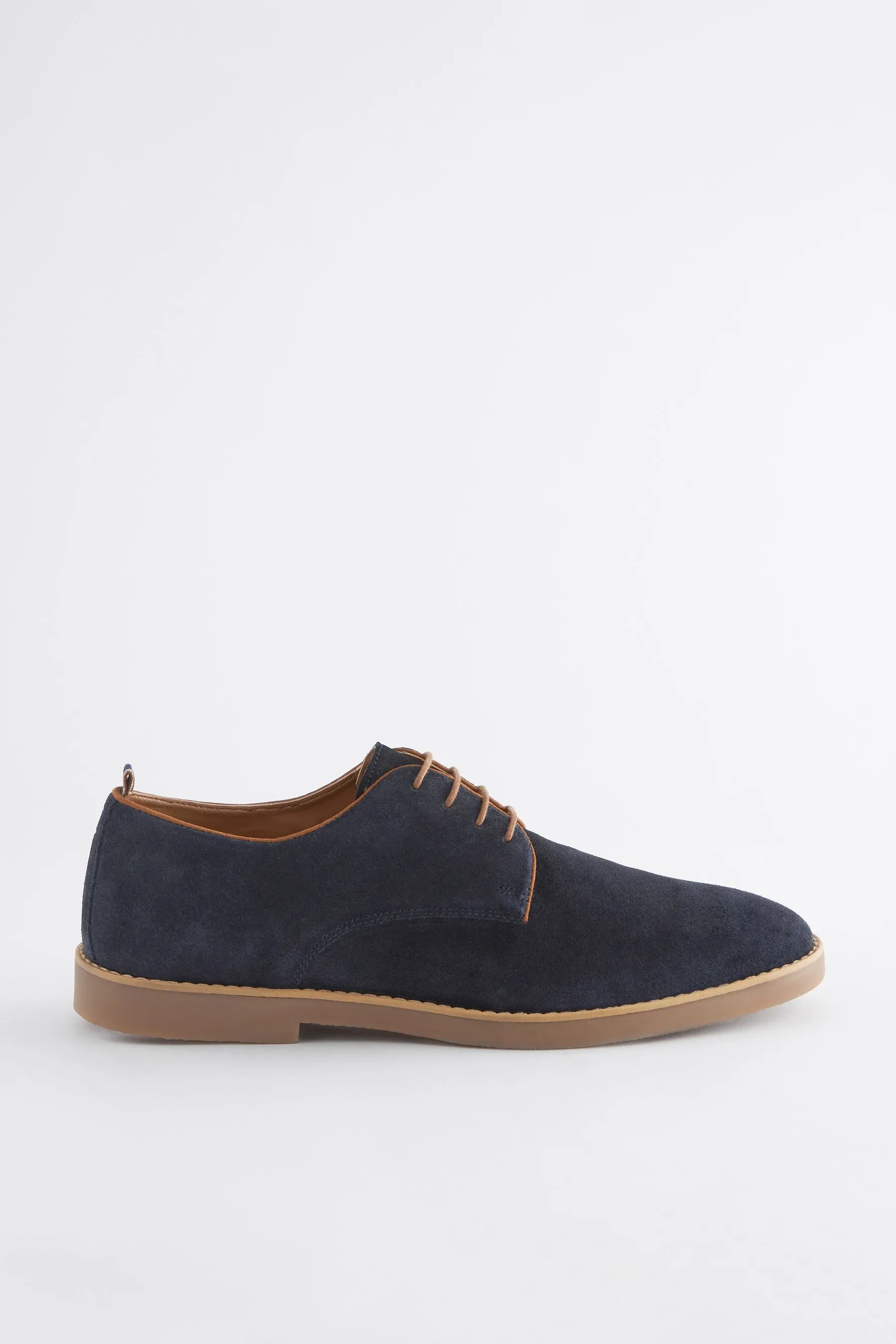 Navy  - Scarpe derby in camoscio