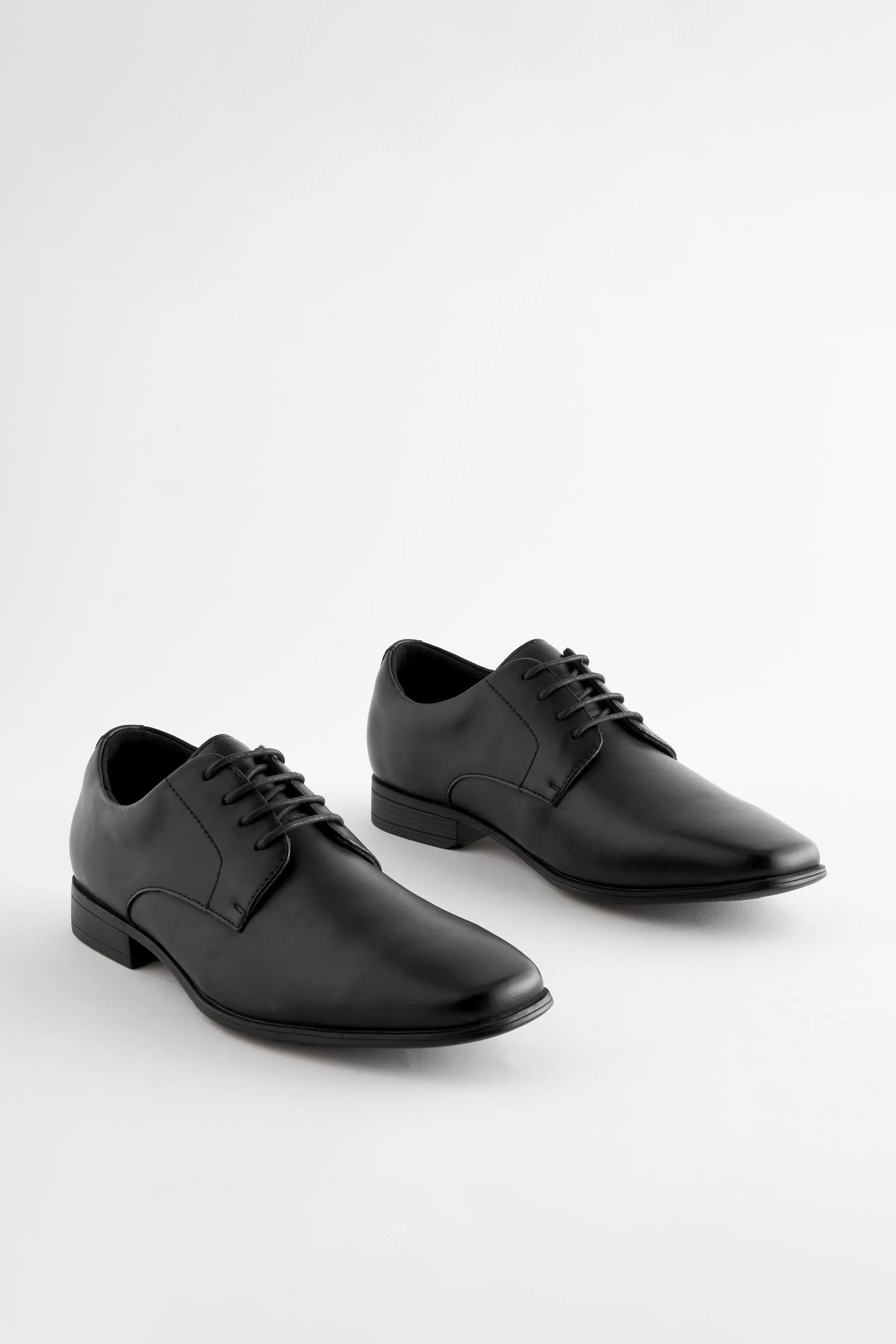 Nero  - Slim Square Derby Scarpe