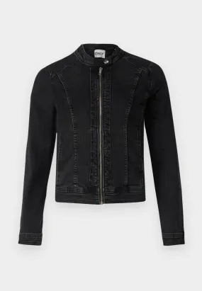 ONLTIA BANDIT BIKER JACKET - Giacca di jeans