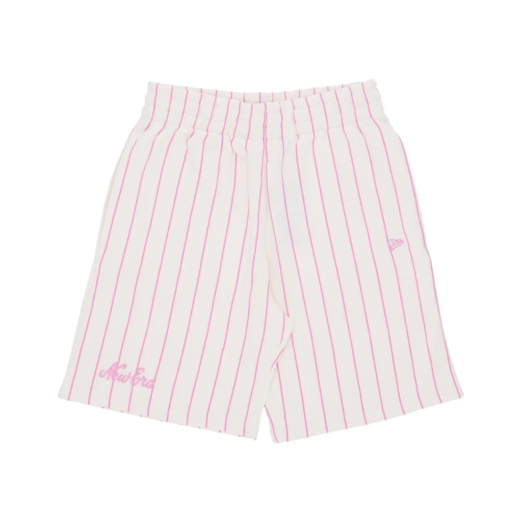 pantalone corto tuta uomo ne pinstripe shorts OFF WHITE/WILD ROSE