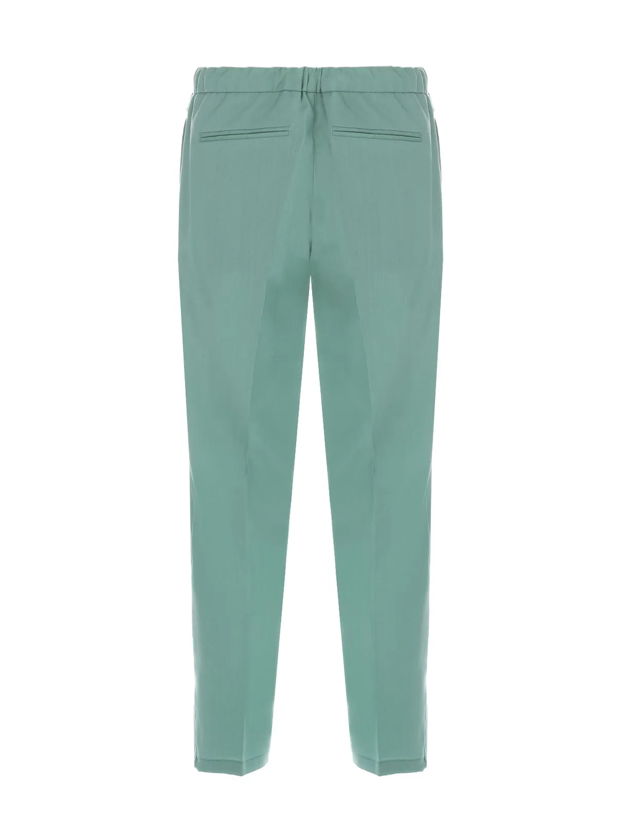 PANTALONE "TIMISOARA" VERDE IN LANA