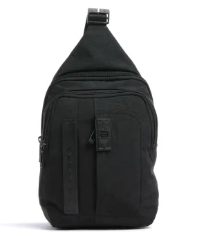  Piquadro Bios Borsa sling poliestere nero  