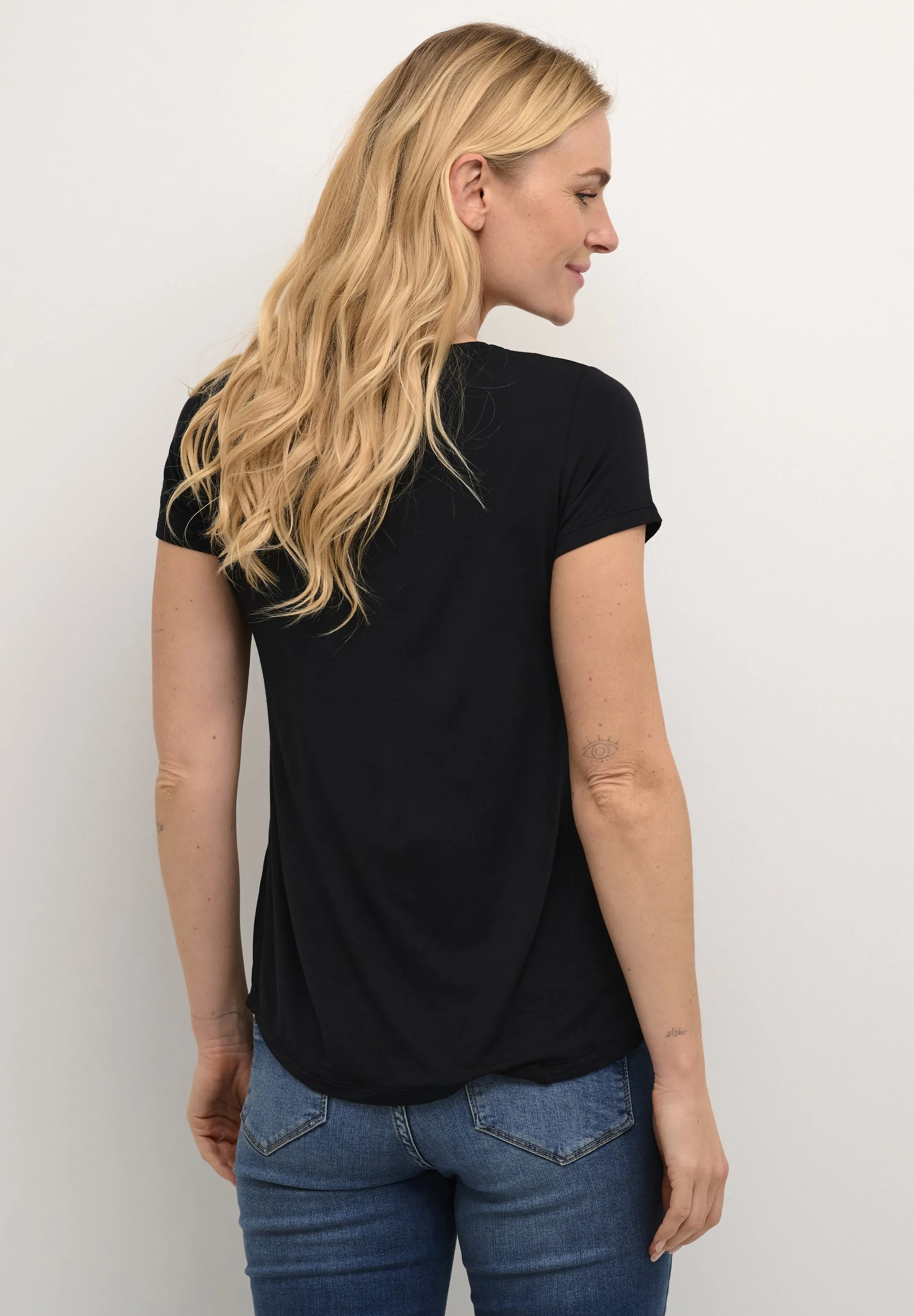 POPPY V-NECK - T-shirt basic