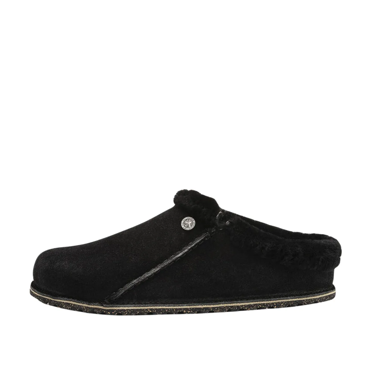 Sandali Donna Birkenstock Zermatt Premium Suede Nero