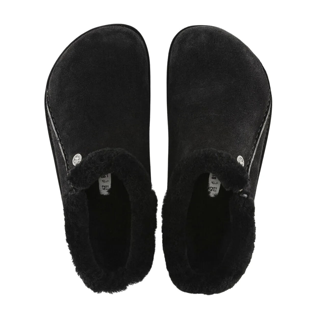 Sandali Donna Birkenstock Zermatt Premium Suede Nero